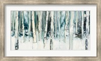 Winter Woods III Light Trees Crop Fine Art Print