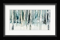 Winter Woods III Light Trees Crop Fine Art Print