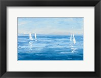 Open Sail with Turquoise Fine Art Print
