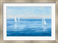 Open Sail with Turquoise Fine Art Print