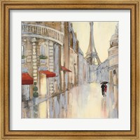 Touring Paris Couple III Fine Art Print