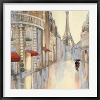 Touring Paris Couple III Fine Art Print