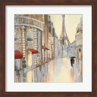 Touring Paris Couple III Fine Art Print