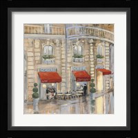 Touring Paris Couple II Framed Print