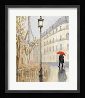 To the Metro II Blue Sky Framed Print
