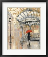 To the Metro III Framed Print