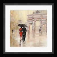 Romantic Paris II Framed Print