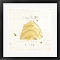 Bee and Bee I Framed Print