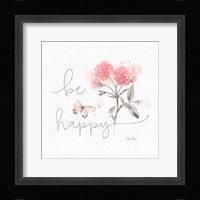 Sunny Day VIII Pink Framed Print