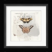 En Bleu III Neutral Framed Print