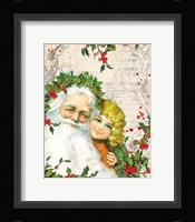 Vintage Holiday III Framed Print