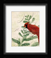 Vintage Noel II Framed Print