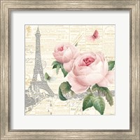 Roses in Paris III Fine Art Print