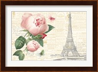 Roses in Paris II Fine Art Print