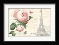 Roses in Paris II Framed Print