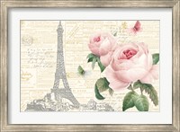 Roses in Paris I Fine Art Print