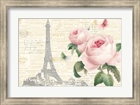 Roses in Paris I Fine Art Print