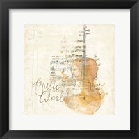 Musical Gift I Framed Print
