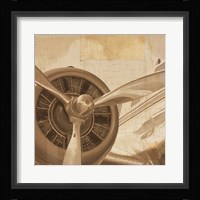 Travel by Air II Sepia No Words Fine Art Print