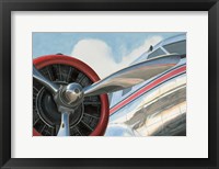 Travel by Air I v2 No Words Framed Print