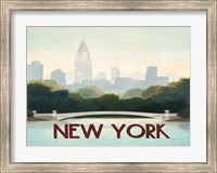 City Skyline New York Horizontal Fine Art Print