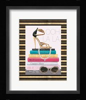 Paris Style I Border Framed Print