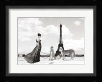 Trocadero View (detail) Fine Art Print