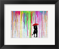Romance in the Rain Fine Art Print