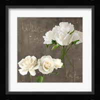 White Roses Fine Art Print