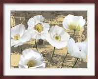 Washed Poppies (Ash & Gold) Fine Art Print