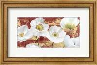Washed Poppies (Red & Gold) Fine Art Print