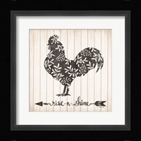 Rise N Shine Rooster Fine Art Print