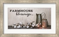 Farmhouse Blessings Fine Art Print