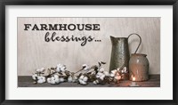 Farmhouse Blessings Fine Art Print