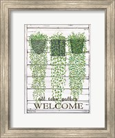 Ivy Welcome All Who Gather Fine Art Print