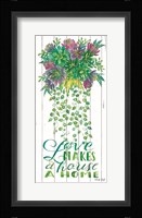 Love Makes a House a Home Fine Art Print