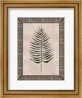 Areca Leaf Galvanized Fine Art Print