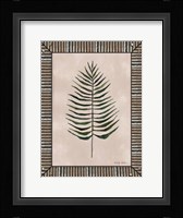 Areca Leaf Galvanized Fine Art Print