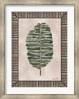 Banana Leaf Galvanized Fine Art Print