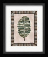 Banana Leaf Galvanized Fine Art Print