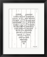 Love is Patient Fine Art Print