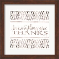 In Everything Give Thanks Fine Art Print