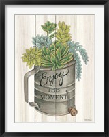 Enjoy the Moment Succulents Fine Art Print