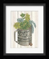 Enjoy the Moment Succulents Fine Art Print
