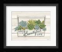 Beautiful Life Succulents Fine Art Print