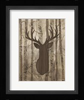 Deer in Trees Fine Art Print