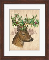 Holiday Deer Fine Art Print