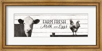 Farm Fresh Milk and Eggs Fine Art Print