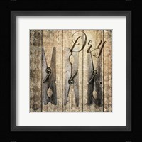 Dry Framed Print