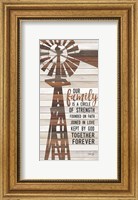 Family Circle Windmill Fine Art Print